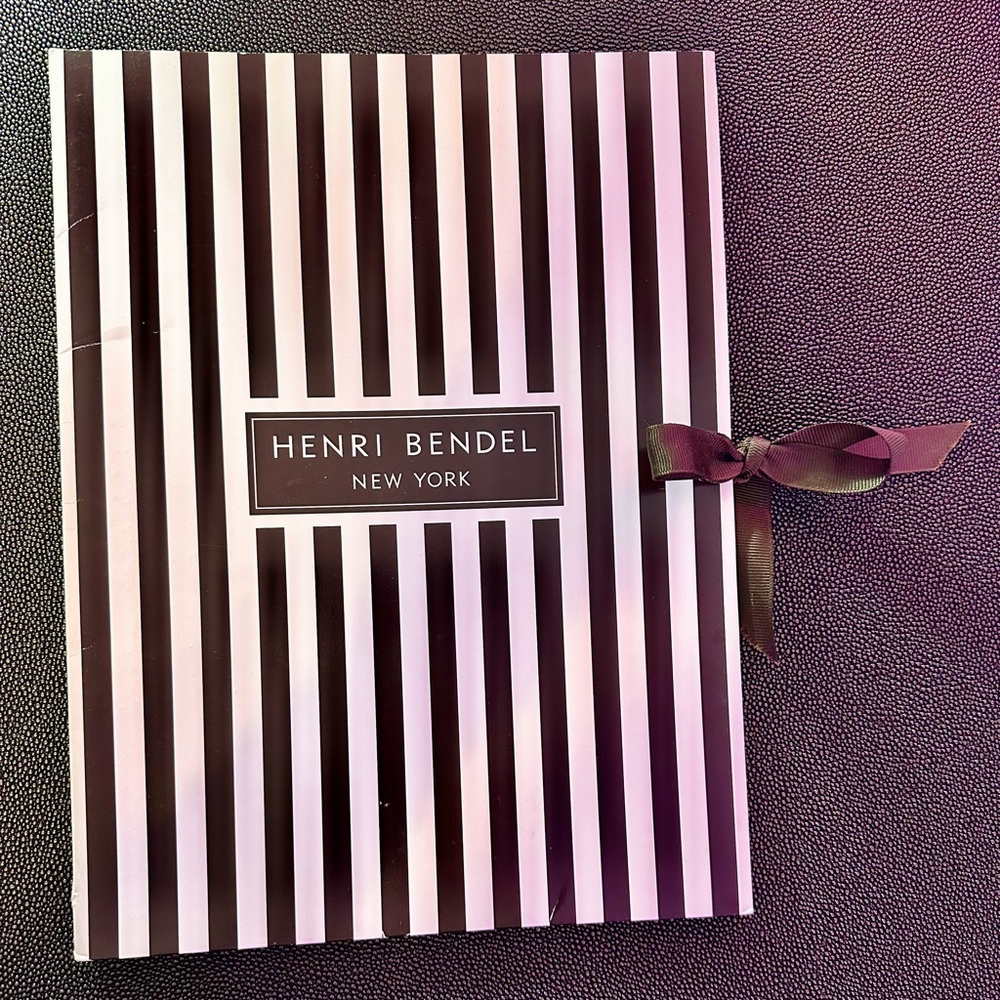 Henri Bendel Striped Folder